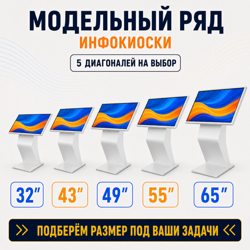 Сенсорный инфокиоск 32 дюйм