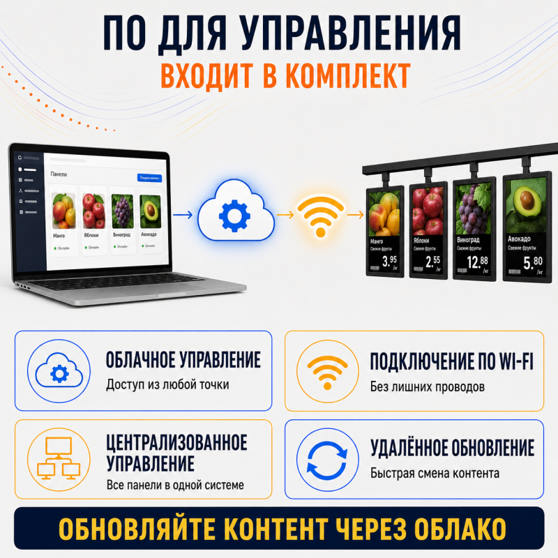 LCD-панель A10D-V-LCD 10.1" (подвесная, двухэкранная)