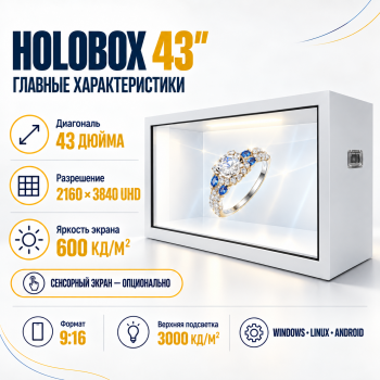 Holobox 43"