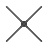 3D голографический вентилятор DSeeLab 65X2.0 (65 см)